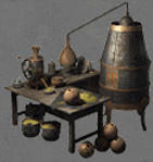 Image of item powderHouseMortar1 for general information in codex.