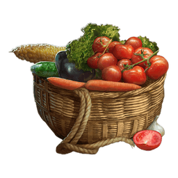 Image of item rawVegetables for general information in codex.