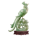 Image of material jadePhoenixStatue in codex for item phoenixCrest.