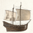 Image of ship padewakang in the ship selector.
