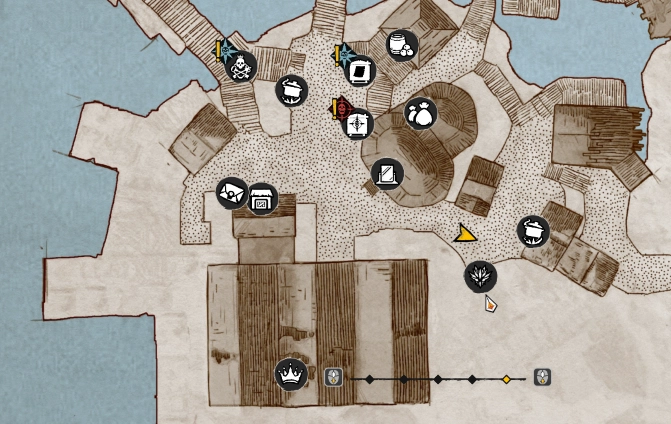 Azurite Lodestone location at Sainte Anne on the Map
