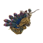 Pavo real icon