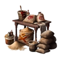 Image of Sandbag Painting Station in codex search.