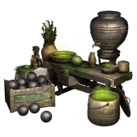 Curare Crushing Bench icon