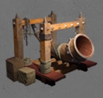 Cuerno de guerra con pinchos I icon